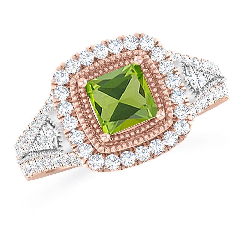 Rose Gold - Peridot