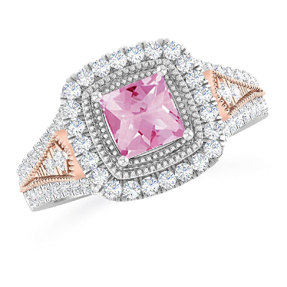 White Gold - Pink Tourmaline