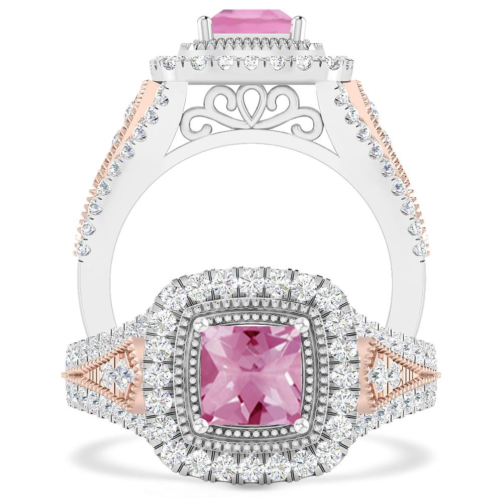 White Gold - Pink Tourmaline