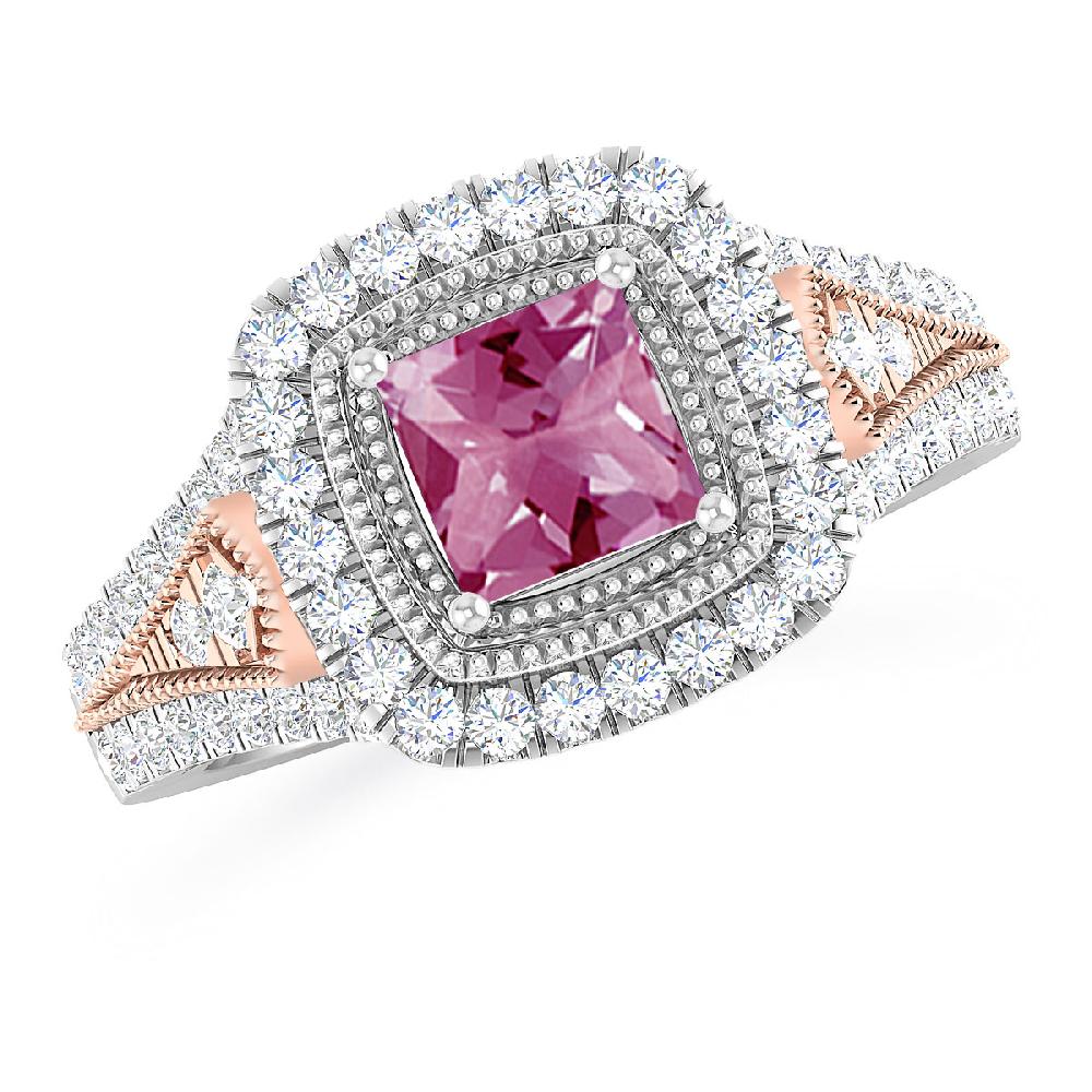 White Gold - Pink Tourmaline