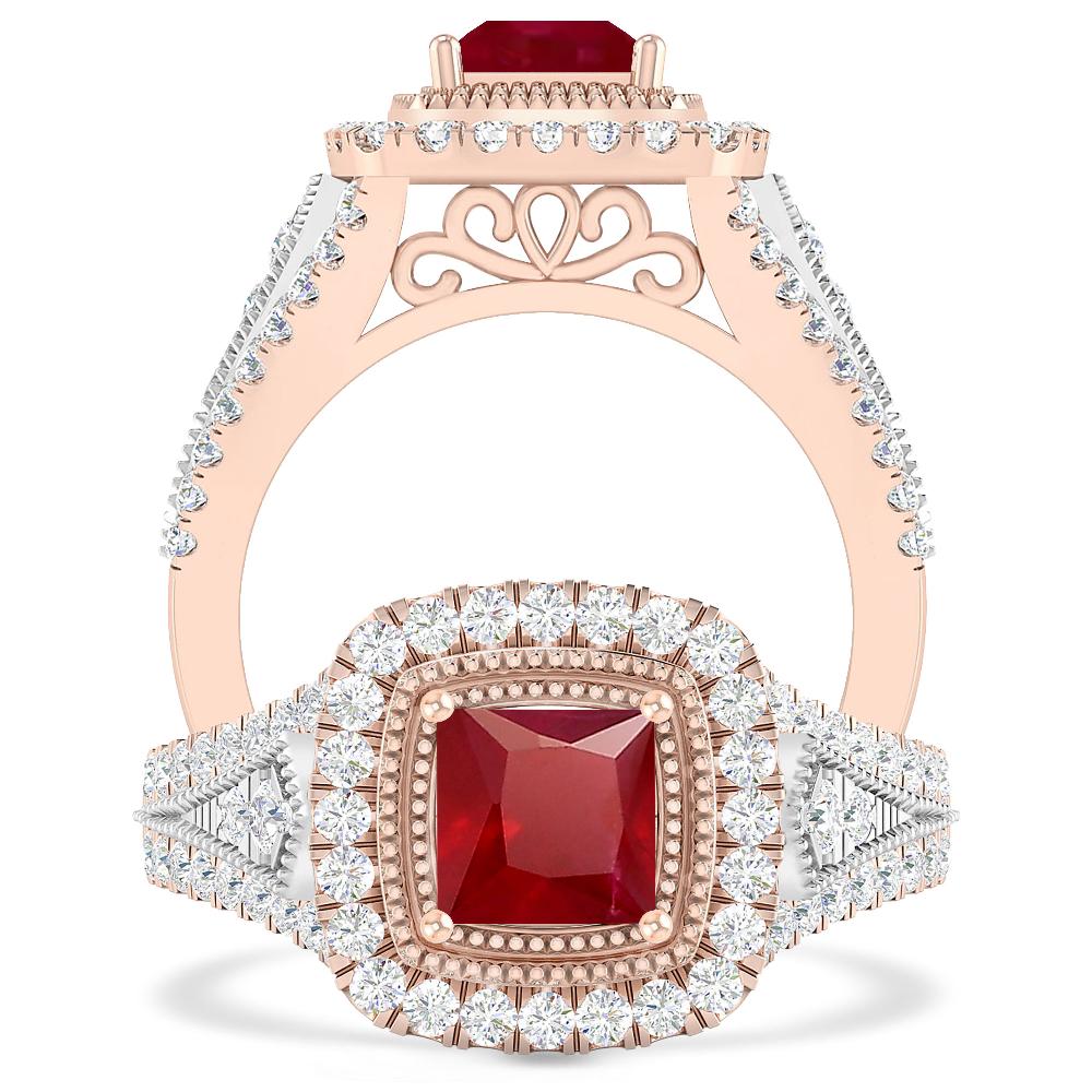 Rose Gold - Ruby