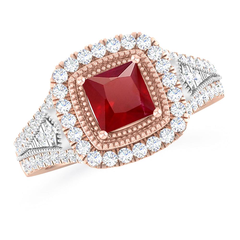 Rose Gold - Ruby