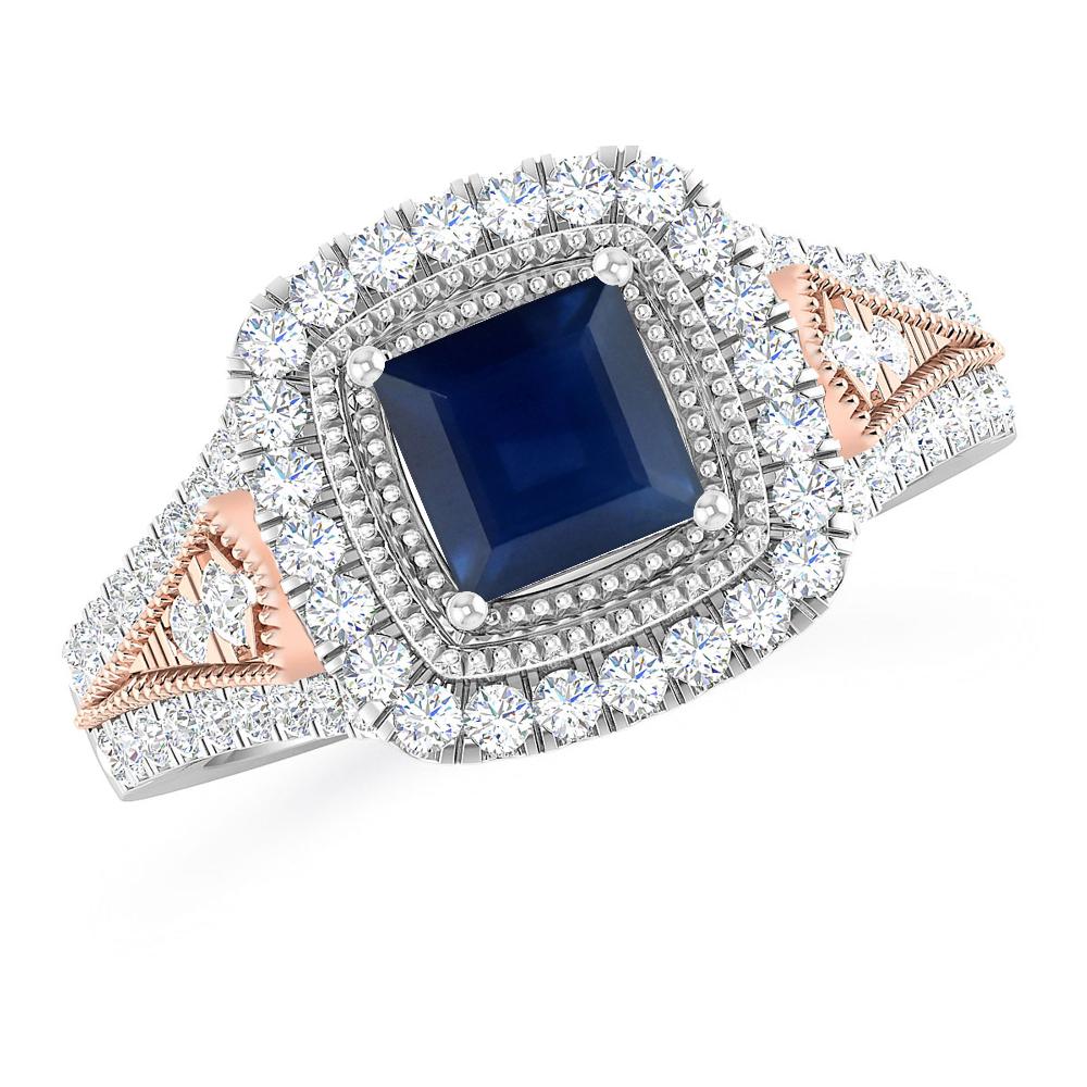 White Gold - Sapphire