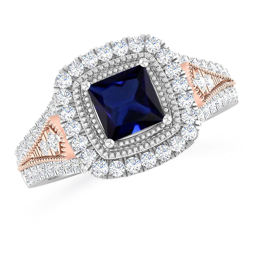 White Gold - Sapphire