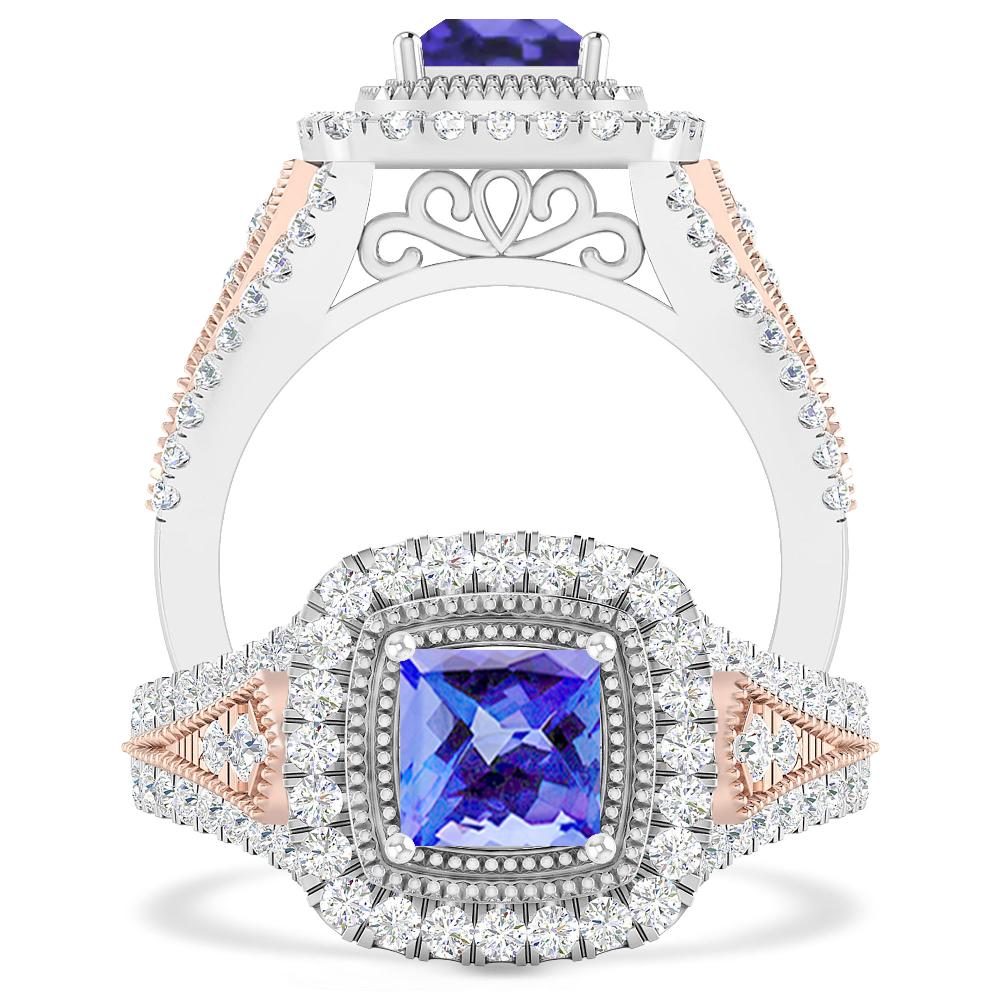 White Gold - Tanzanite