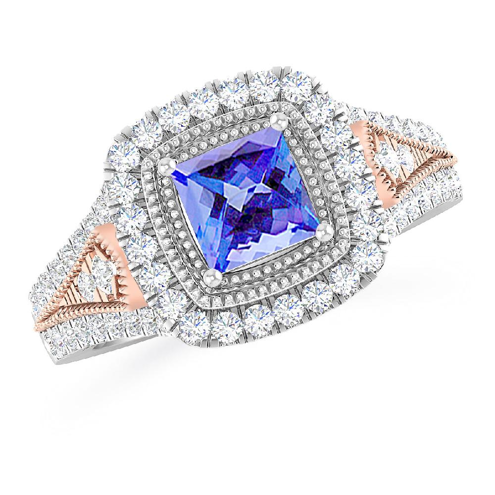 White Gold - Tanzanite