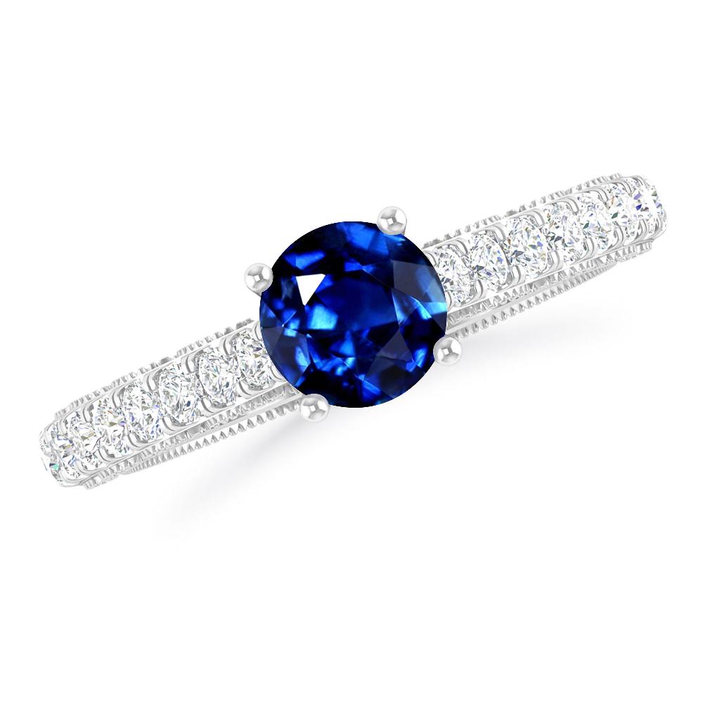 White Gold - Sapphire