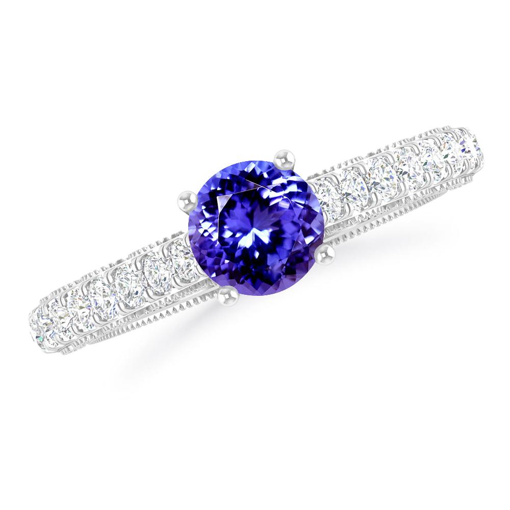 White Gold - Tanzanite