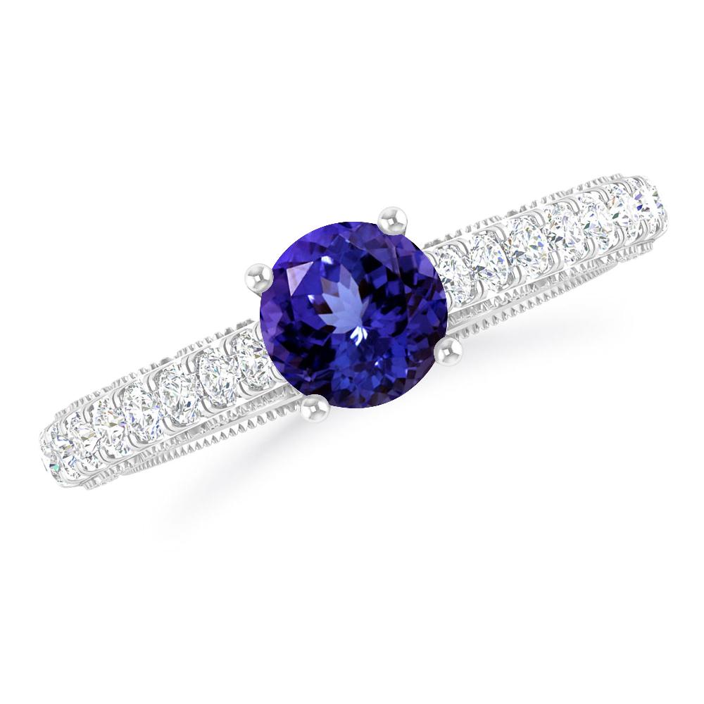 White Gold - Tanzanite