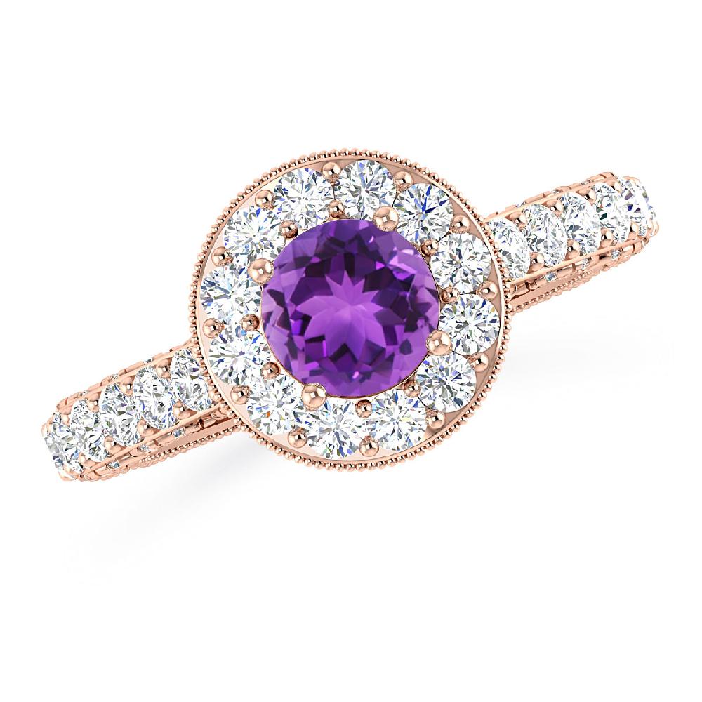 Rose Gold - Amethyst