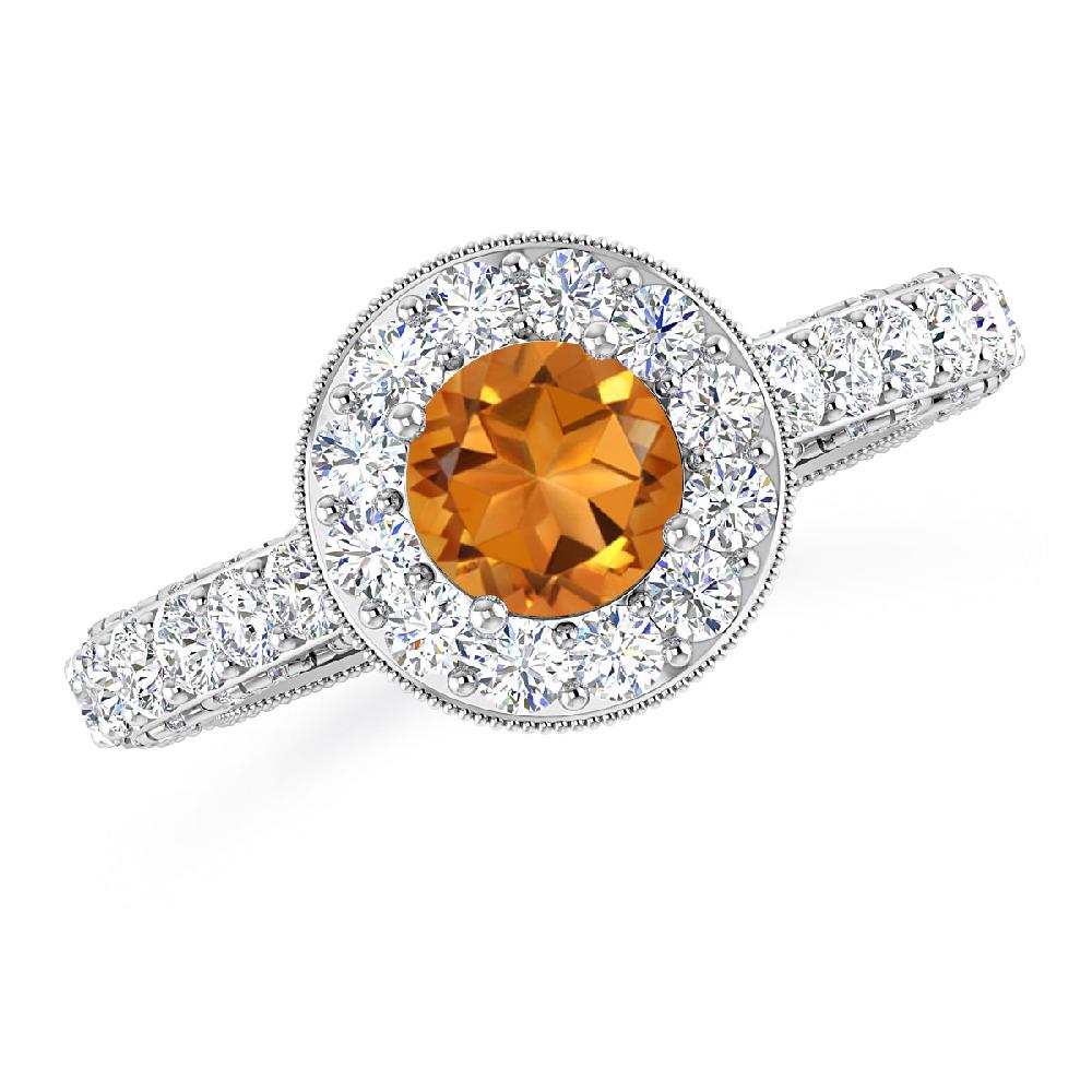 White Gold - Citrine