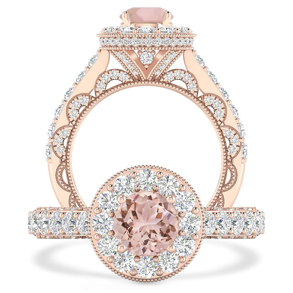 Rose Gold - Morganite