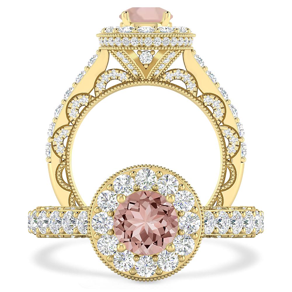 Yellow Gold - Morganite