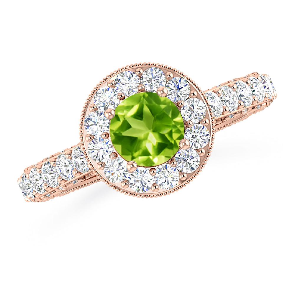 Rose Gold - Peridot