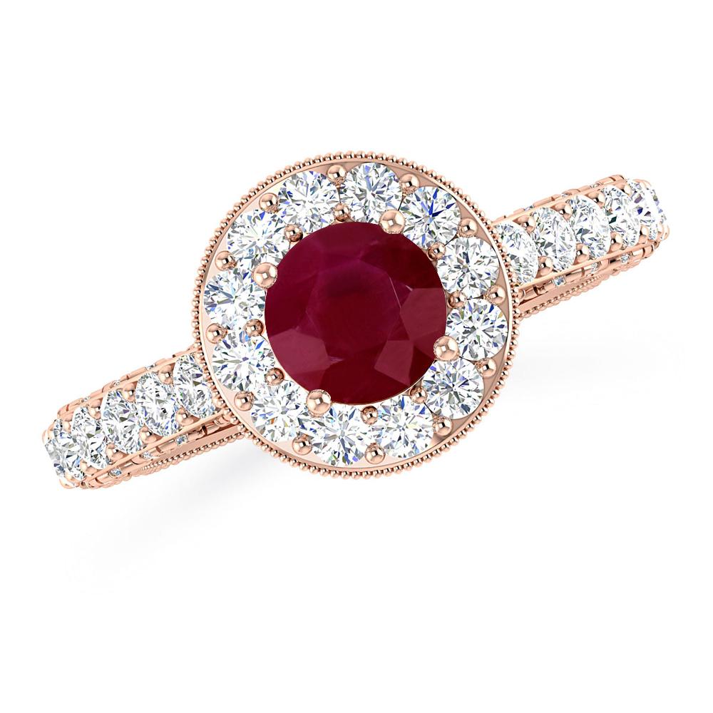 Rose Gold - Ruby