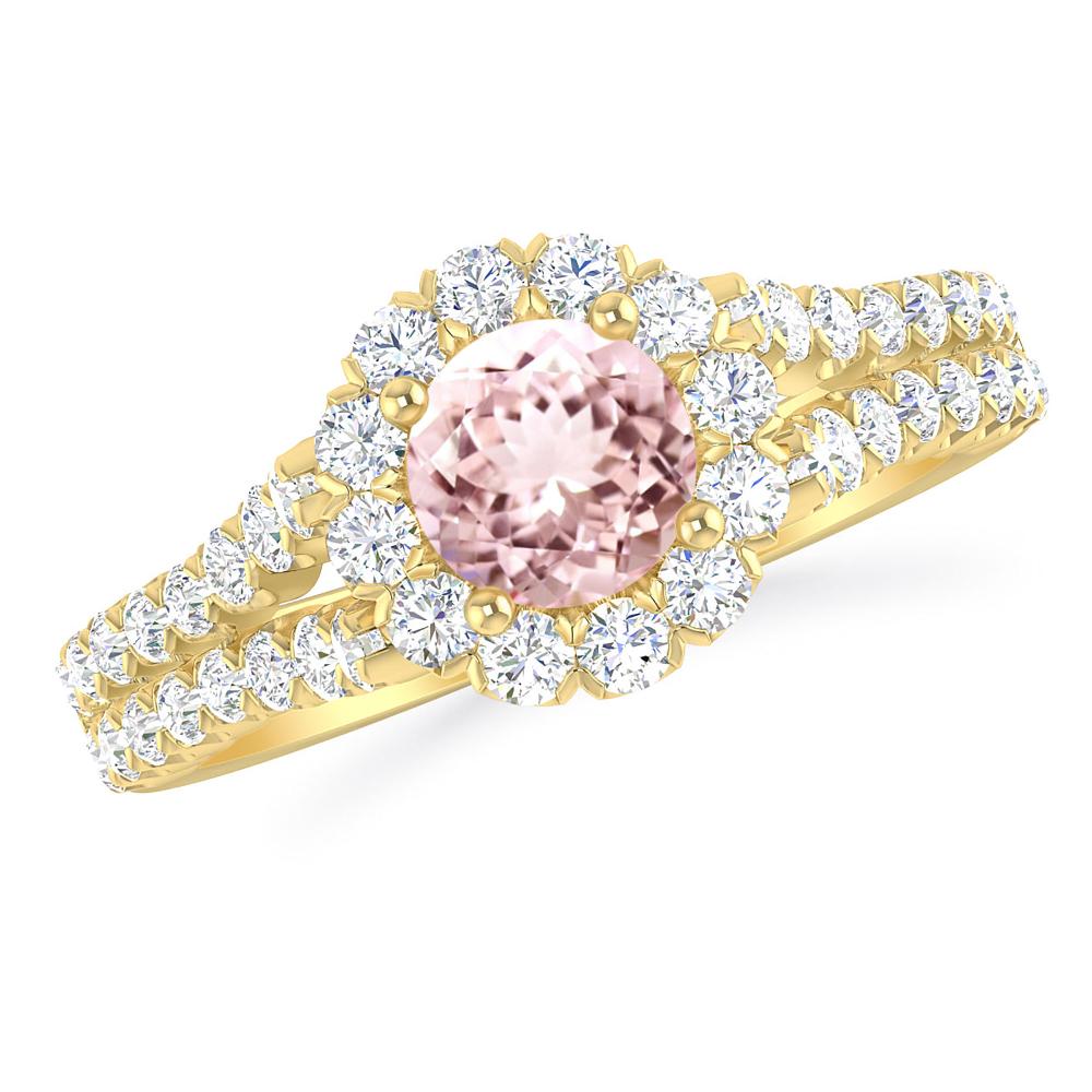Yellow Gold - Morganite