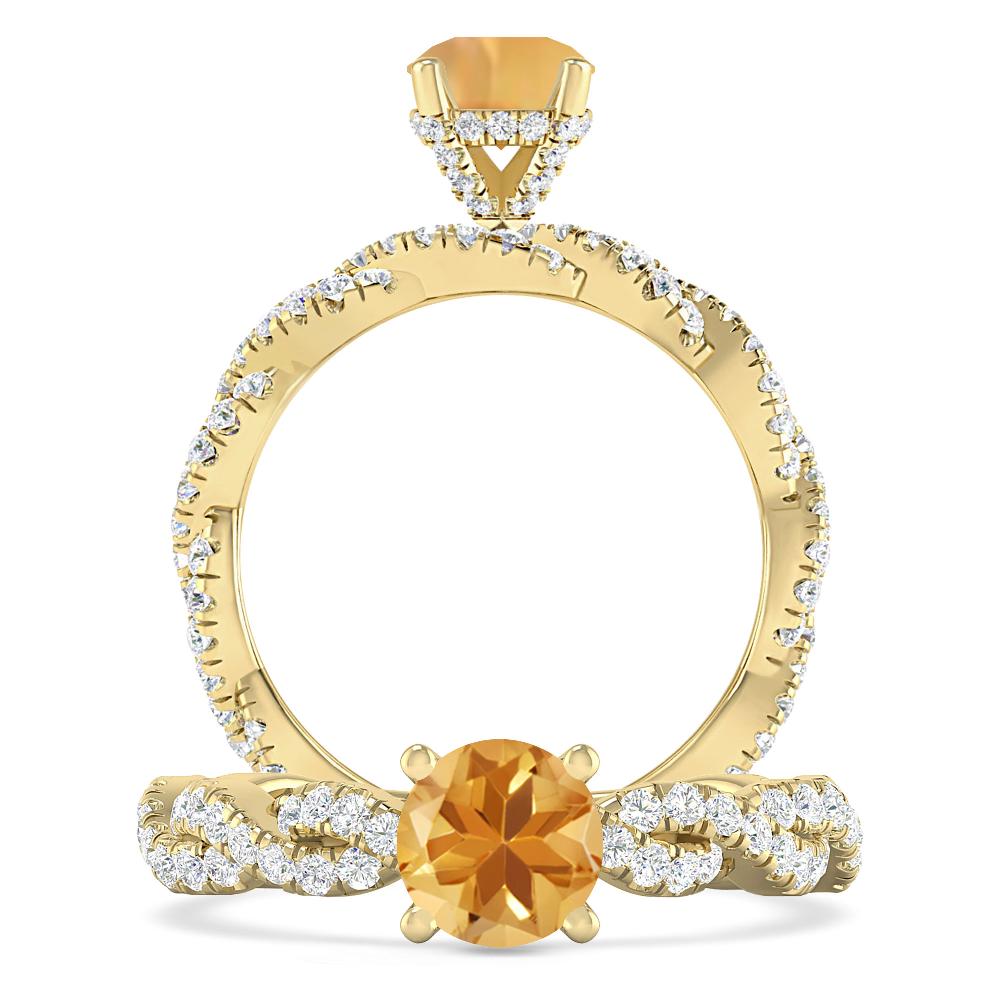 Yellow Gold - Citrine