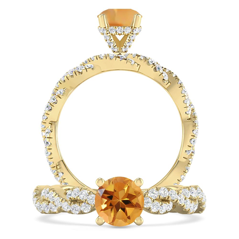 Yellow Gold - Citrine
