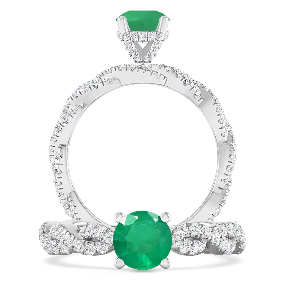 White Gold - Emerald
