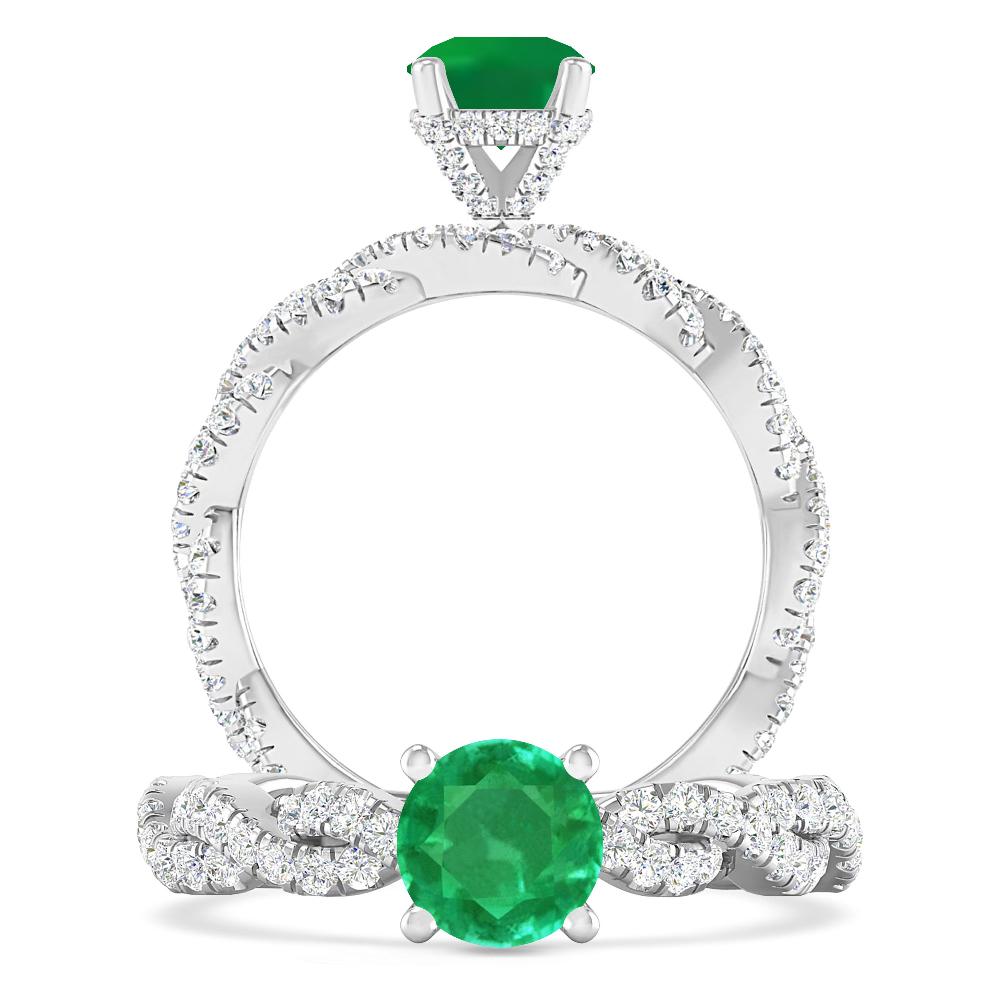 White Gold - Emerald