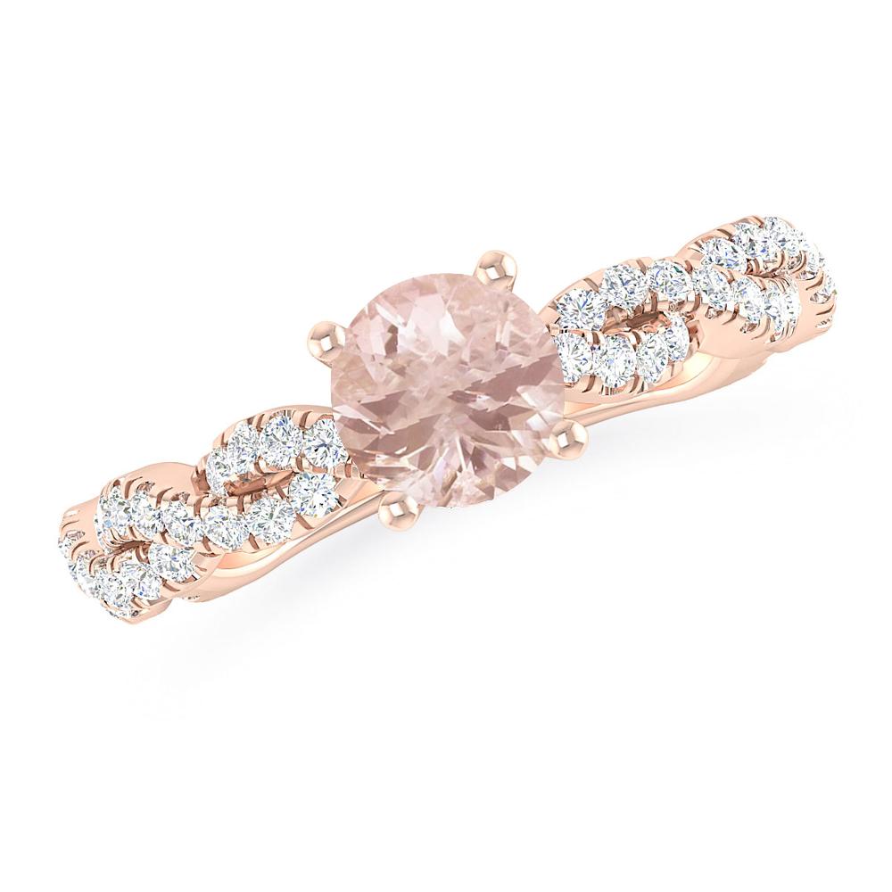 Rose Gold - Morganite