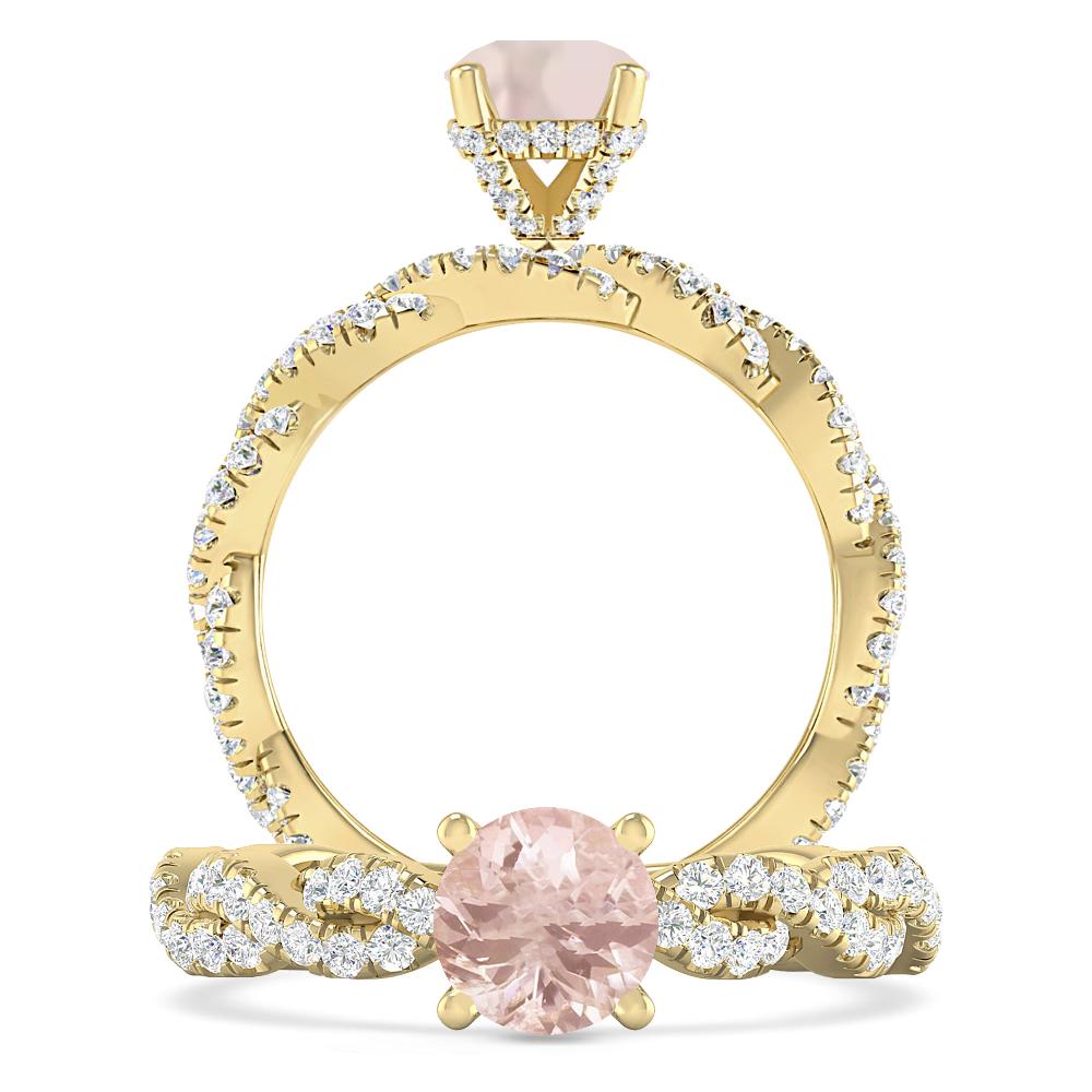 Yellow Gold - Morganite