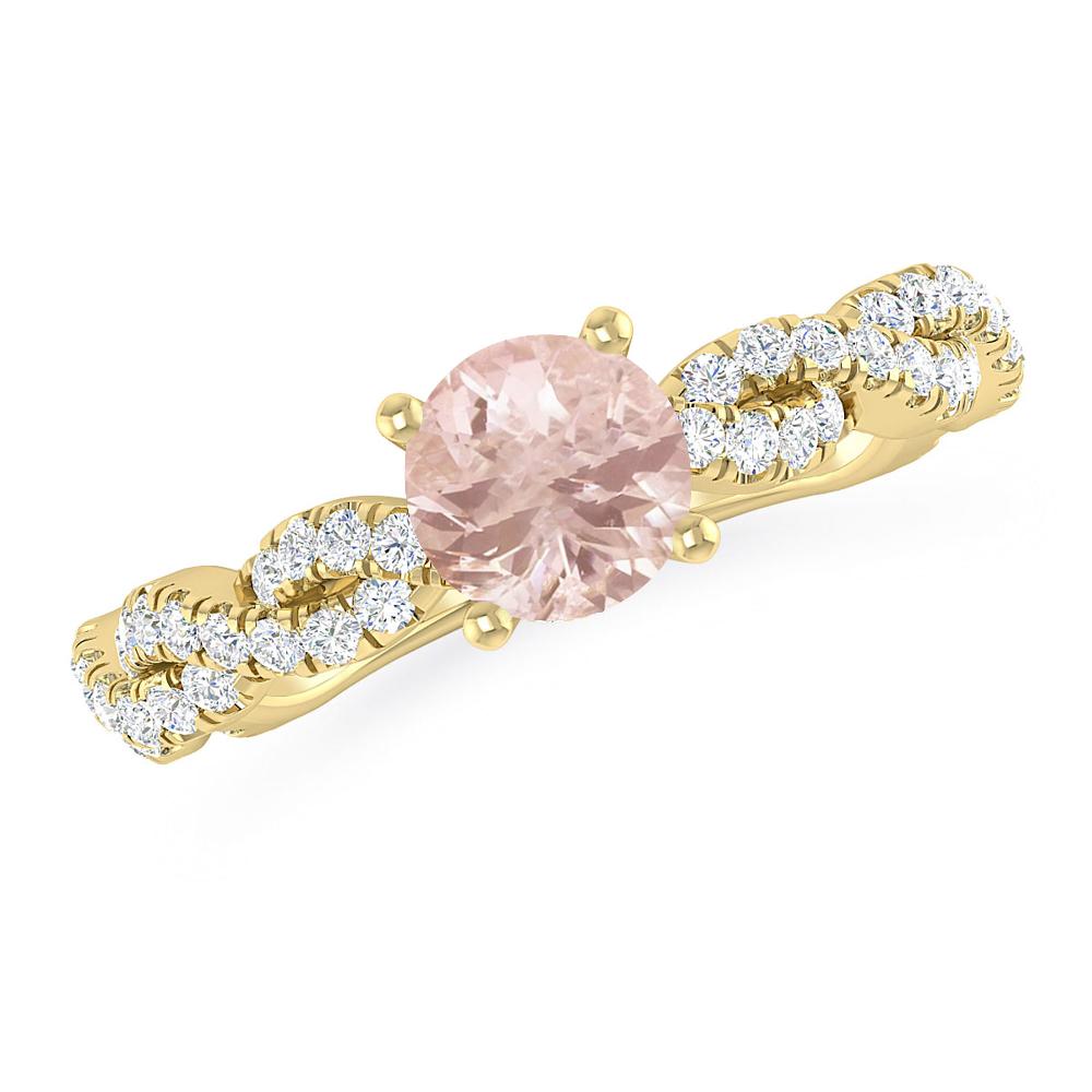 Yellow Gold - Morganite