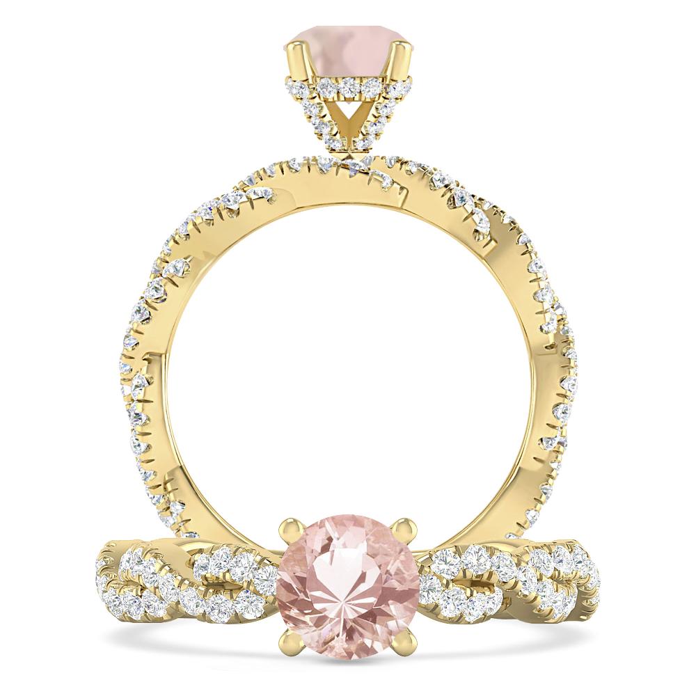 Yellow Gold - Morganite