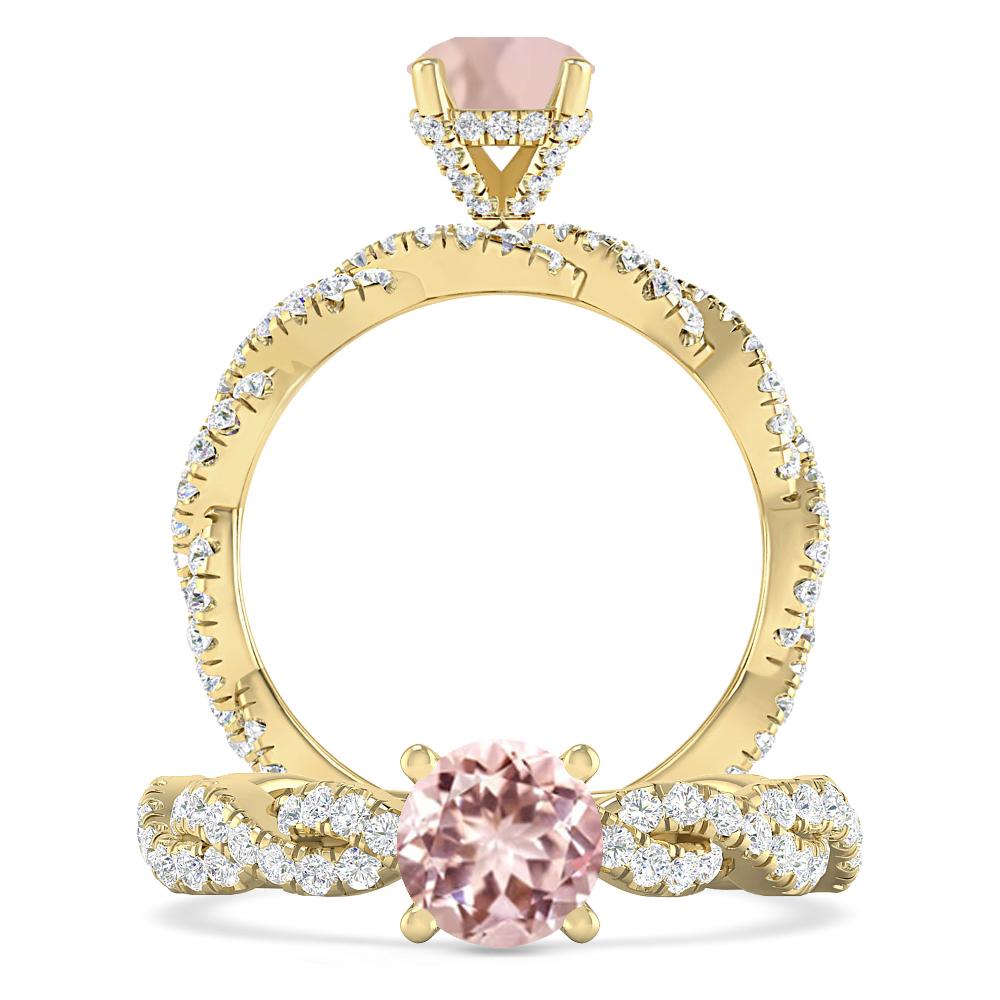 Yellow Gold - Morganite