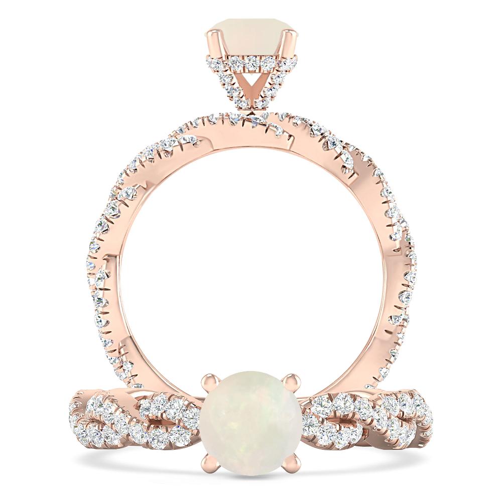 Rose Gold - Opal