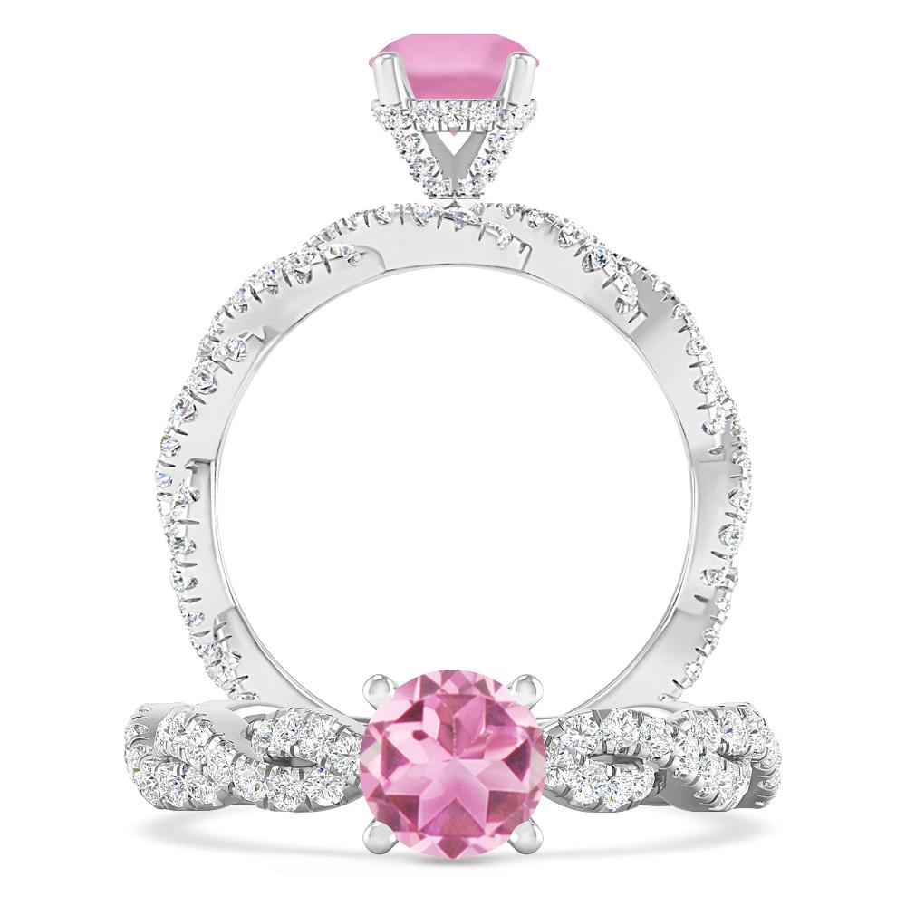 White Gold - Pink Tourmaline