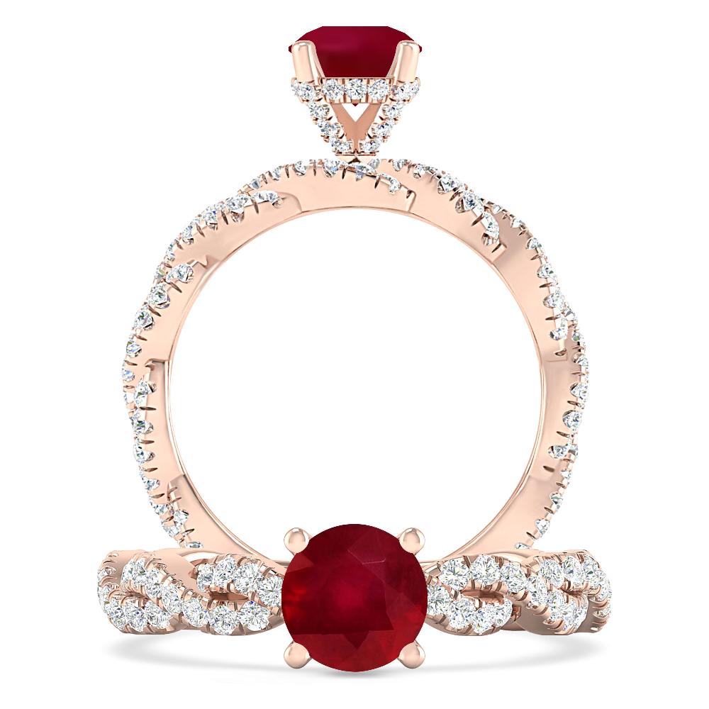 Rose Gold - Ruby