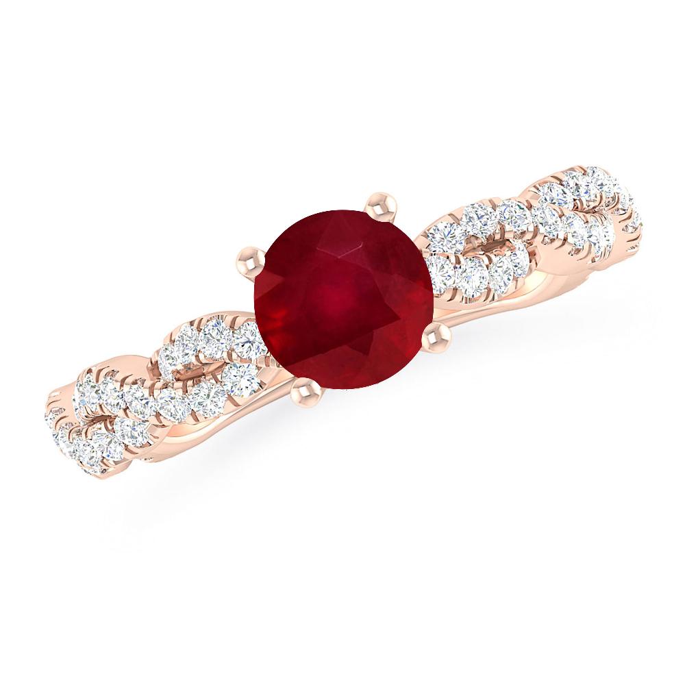 Rose Gold - Ruby