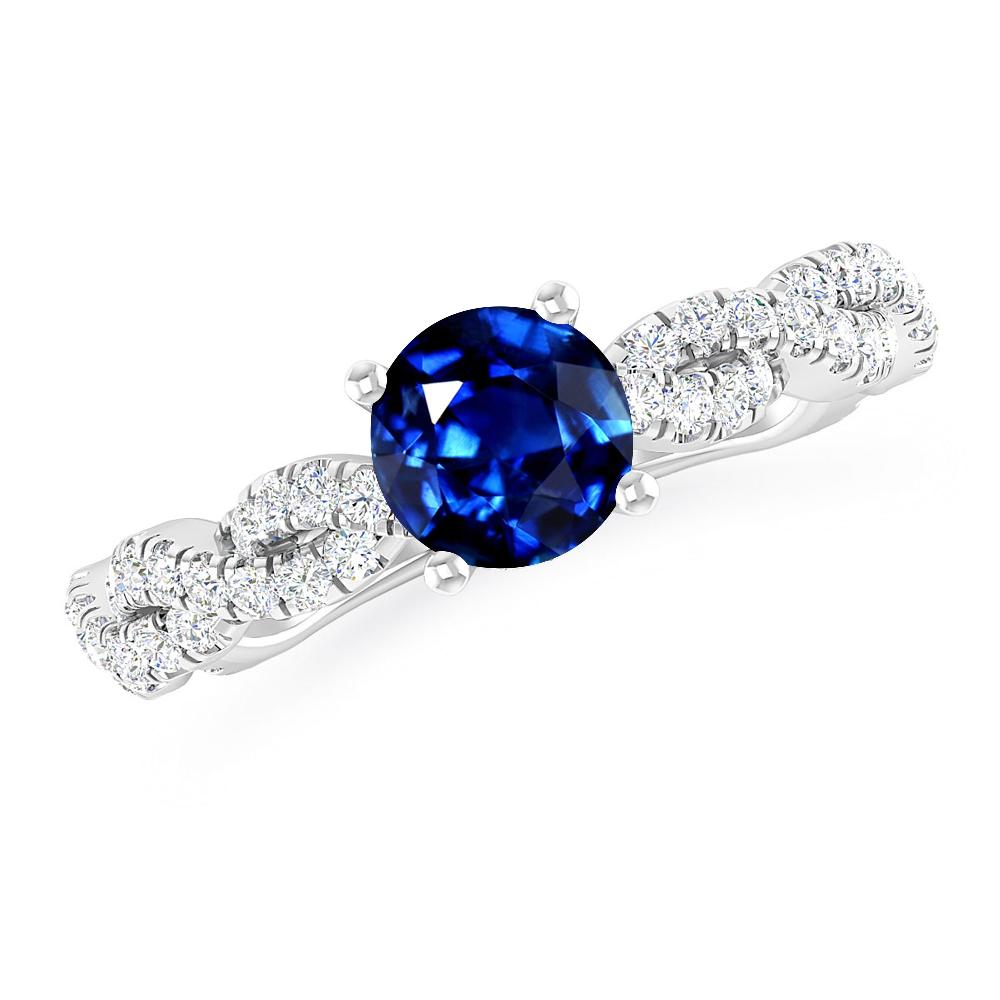White Gold - Sapphire