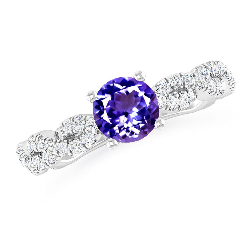 White Gold - Tanzanite