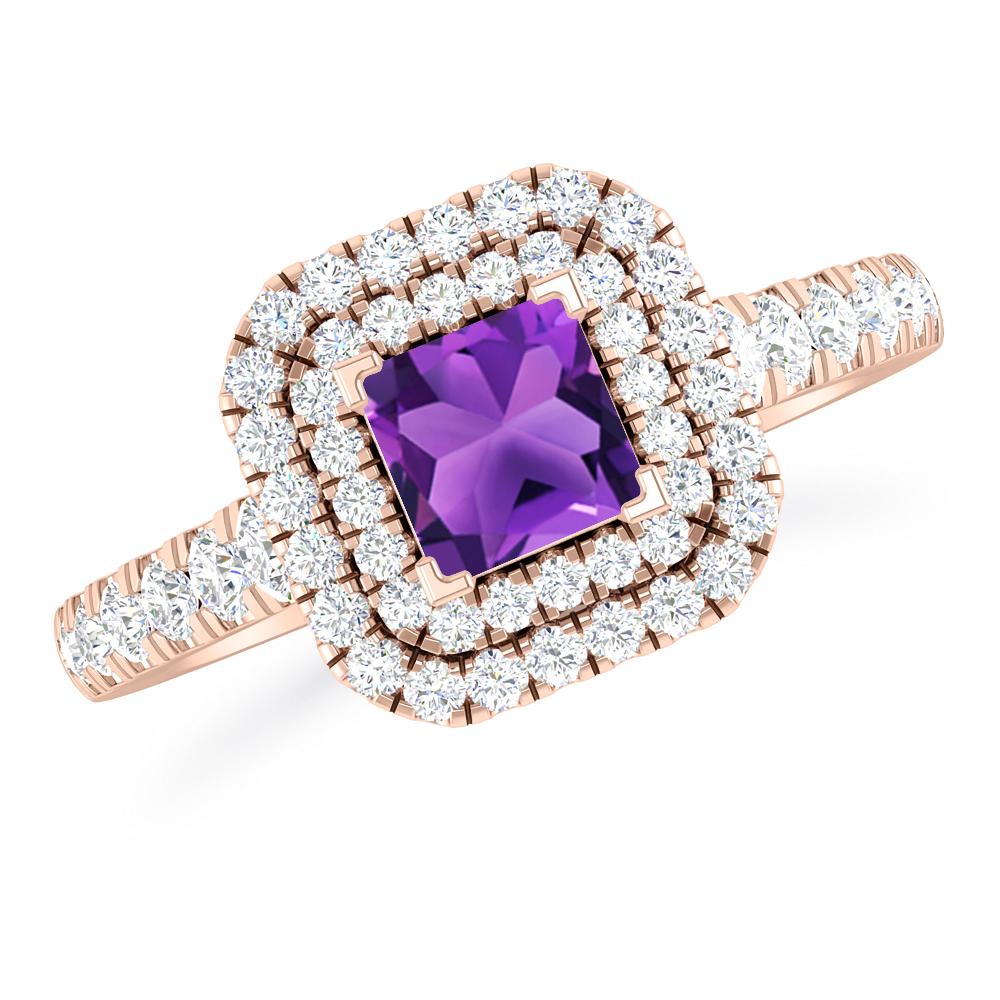 Rose Gold - Amethyst