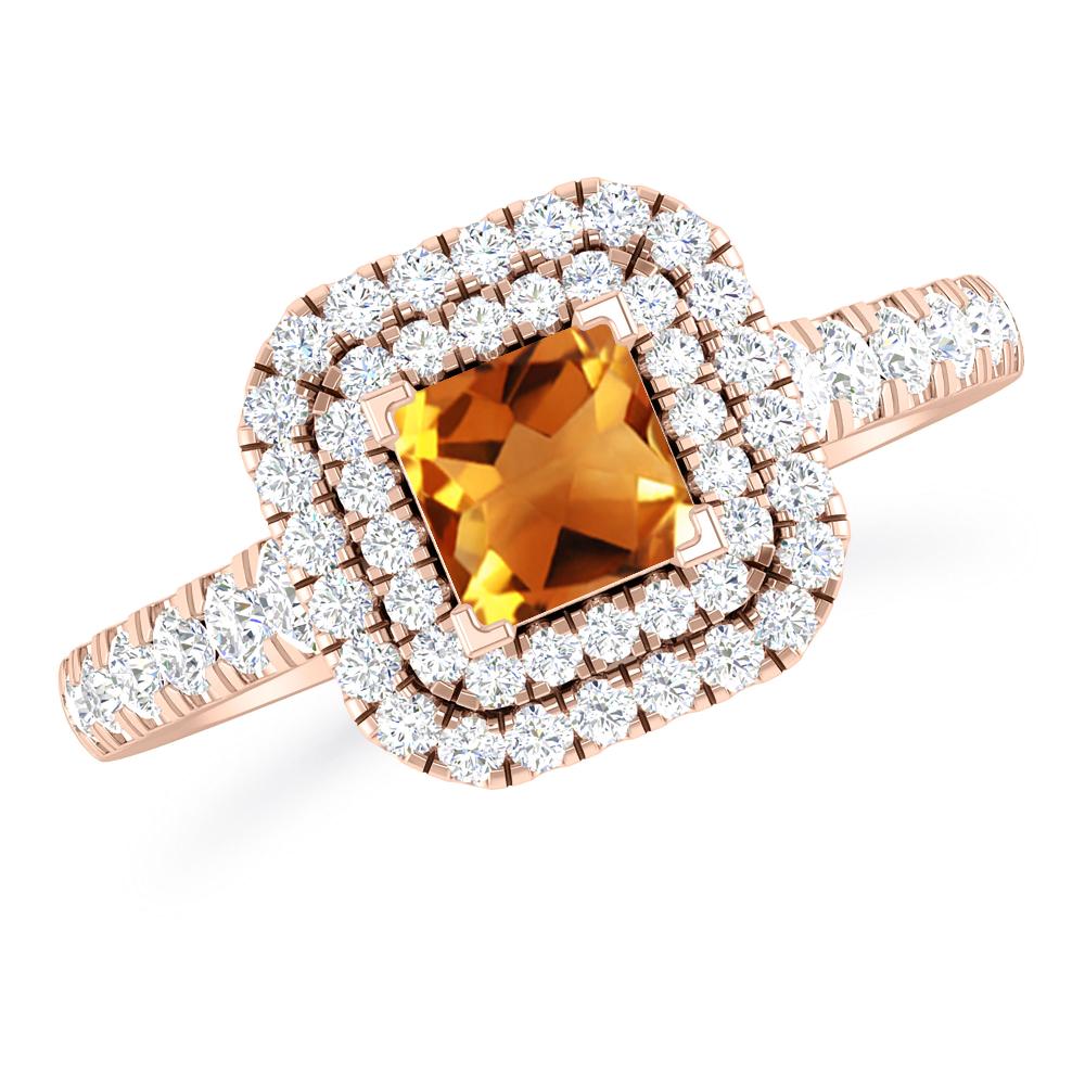 Rose Gold - Citrine