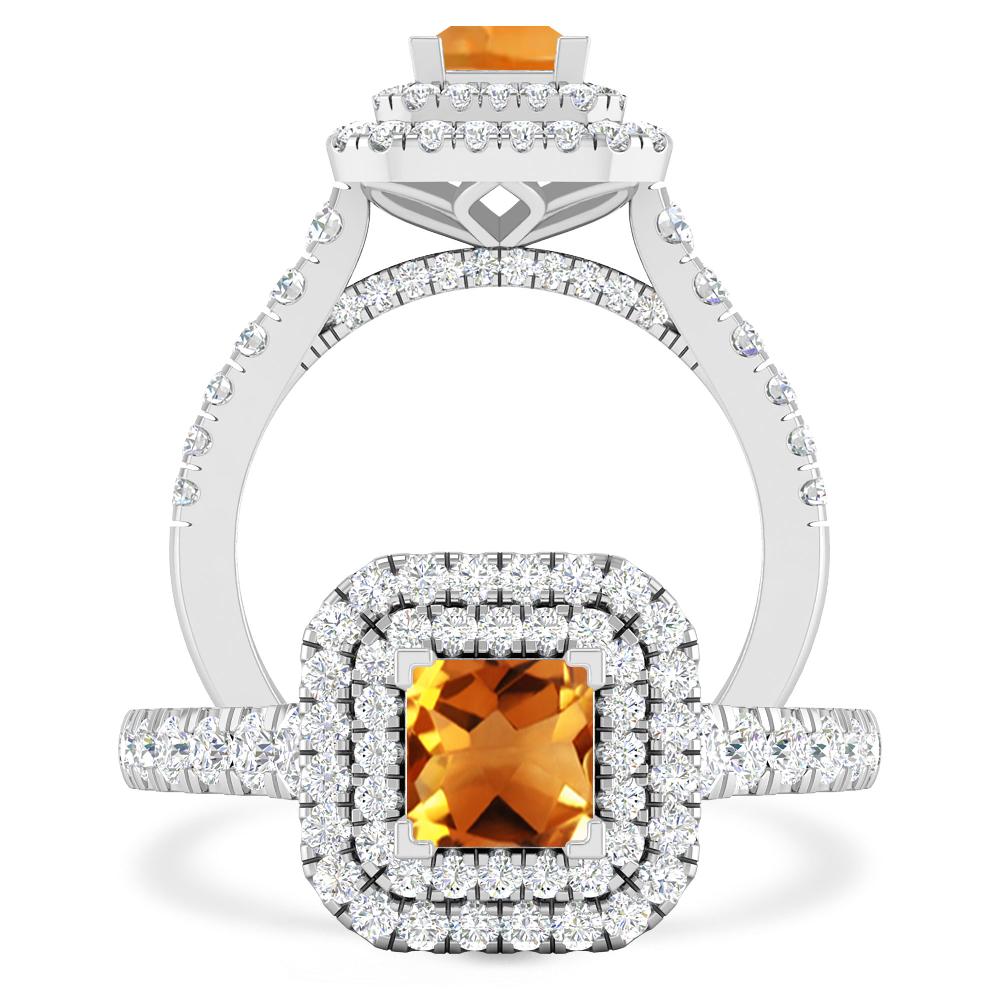 White Gold - Citrine