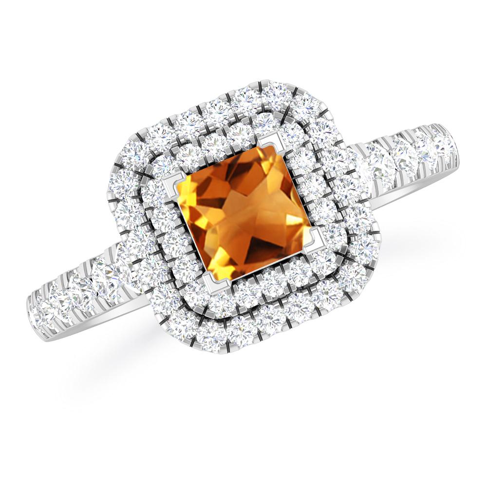 White Gold - Citrine