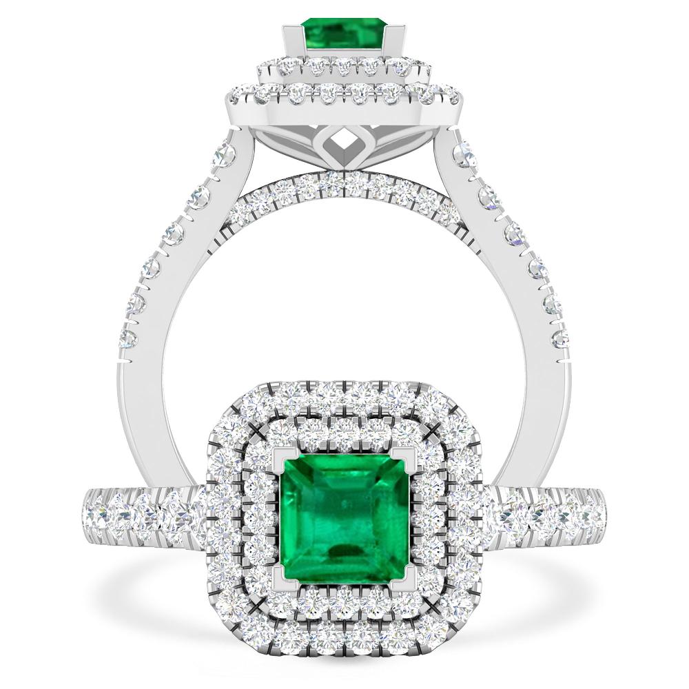 White Gold - Emerald