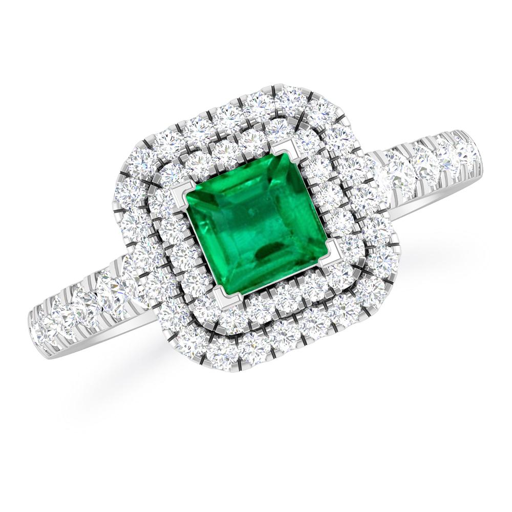 White Gold - Emerald