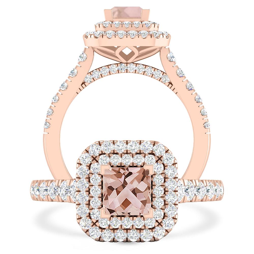 Rose Gold - Morganite