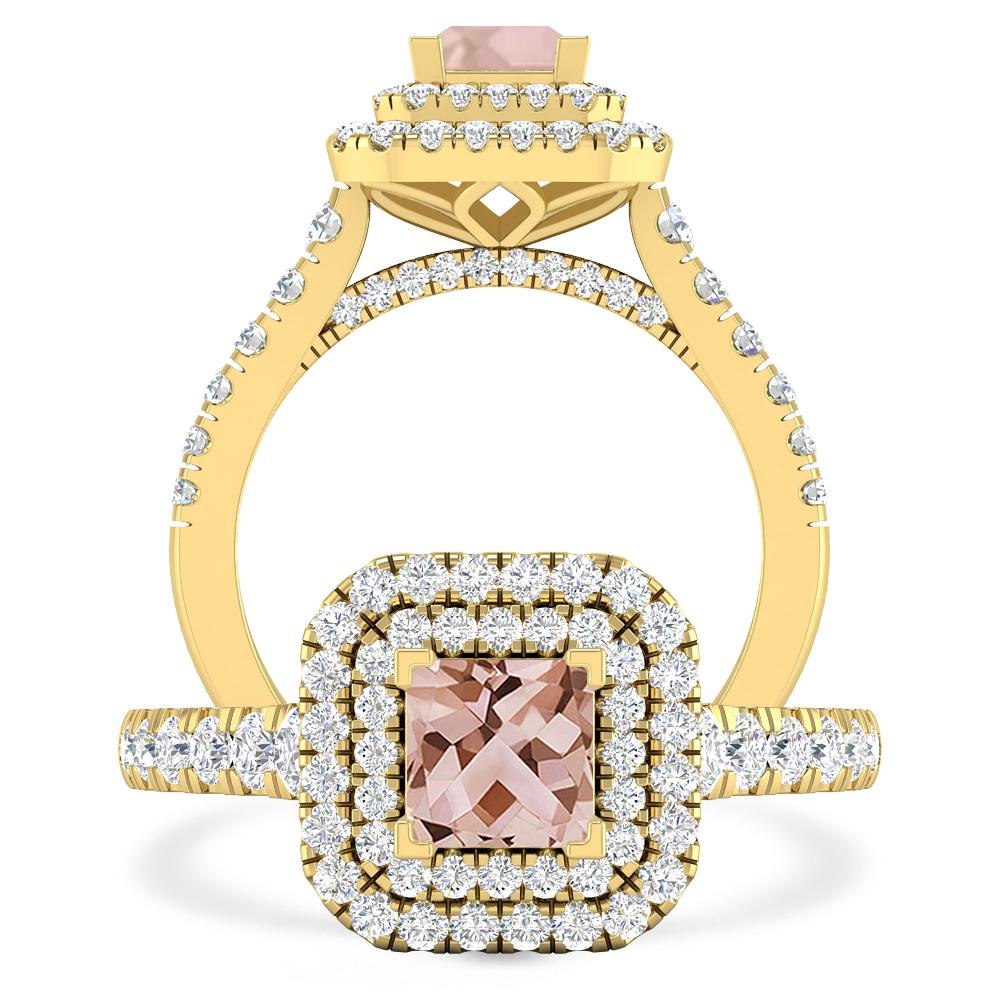 Yellow Gold - Morganite