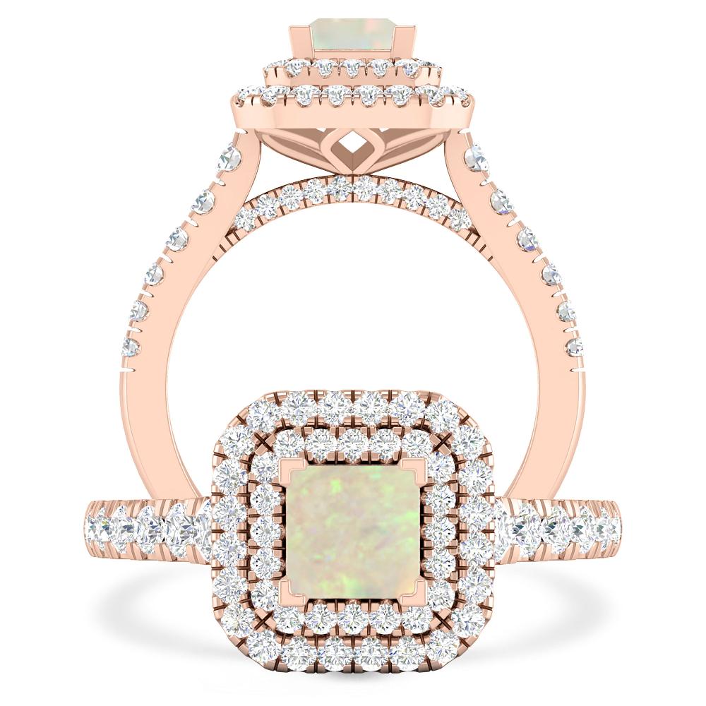 Rose Gold - Opal