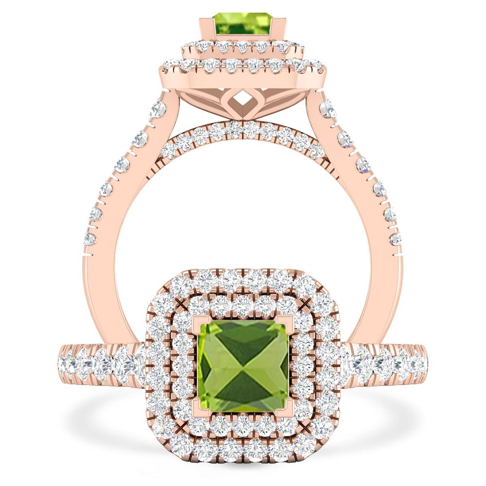 Rose Gold - Peridot