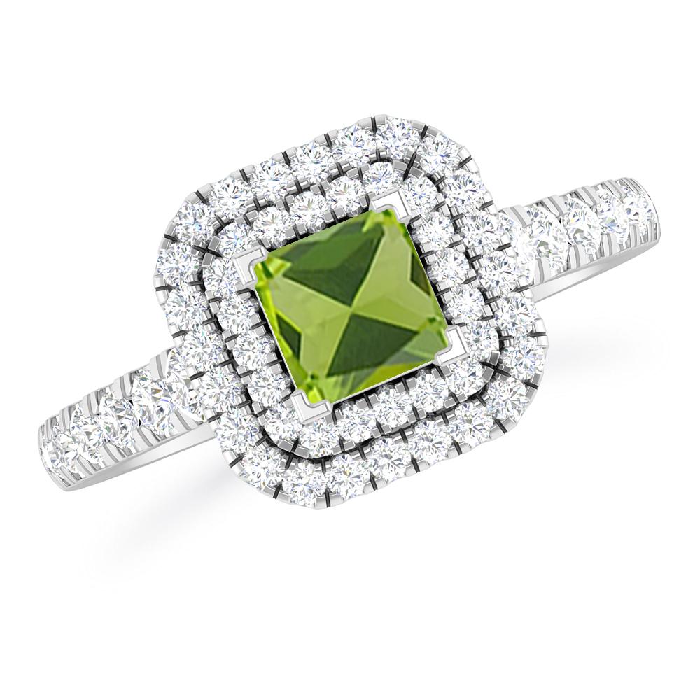 White Gold - Peridot