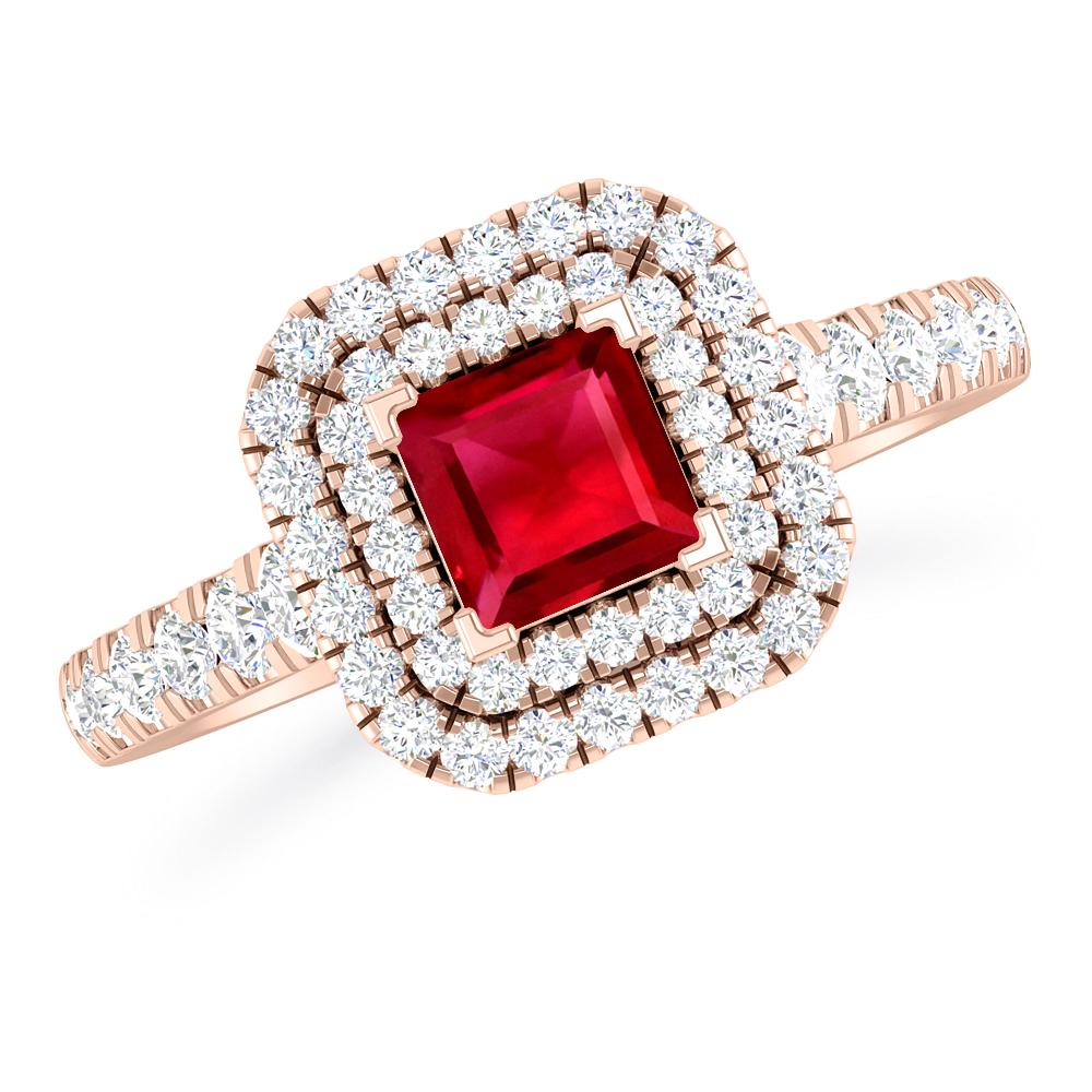 Rose Gold - Ruby