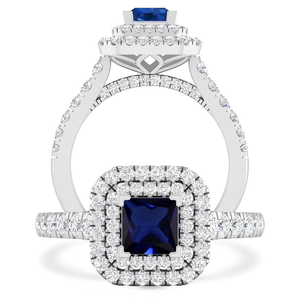 White Gold - Sapphire