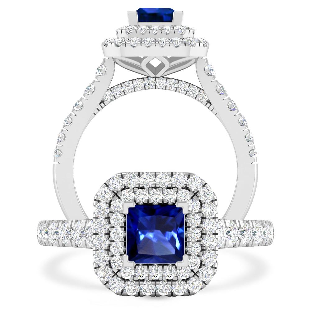 White Gold - Sapphire