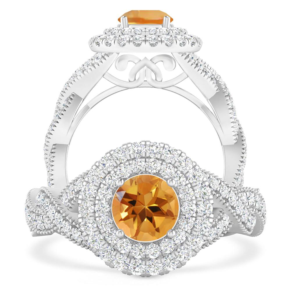 White Gold - Citrine